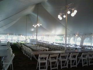 Lighted Pole Tent